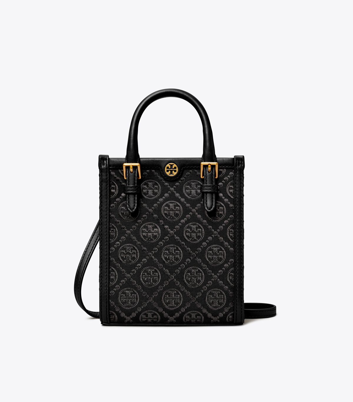 tory burch mini t monogram tote