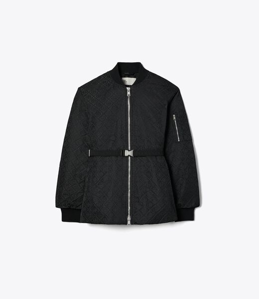 T Monogram Jacquard Zip Jacket tory burch t monogram jacquard zip jacket