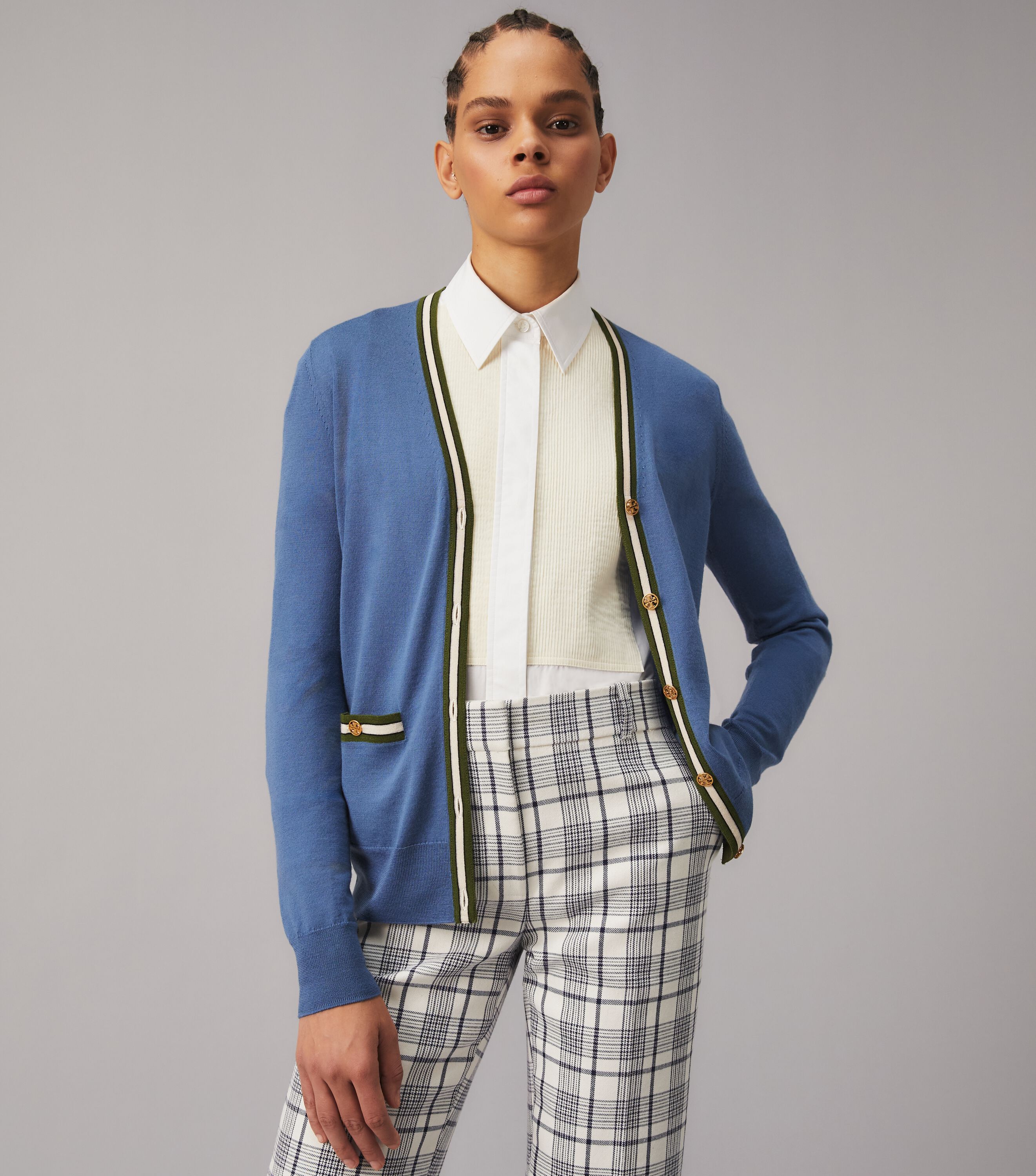 Tory burch clearance madeline cardigan sale