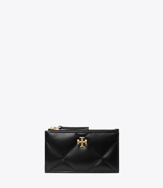 tory burch kira diamond quilt zip card case