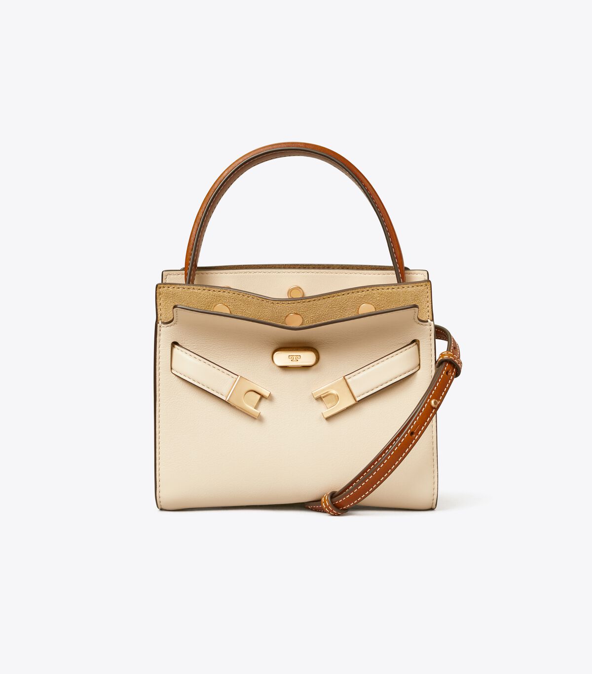 tory burch petite lee radziwill double bag