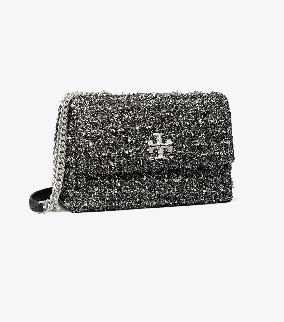 tory burch small kira tweed convertible shoulder bag