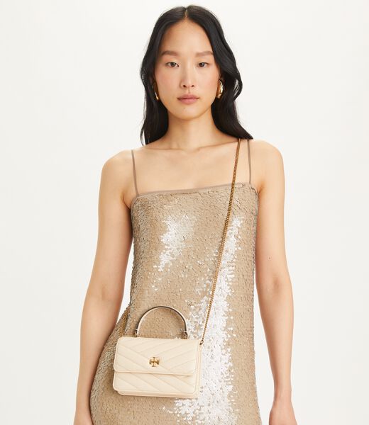 tory burch محفظة كيرا شيفرون