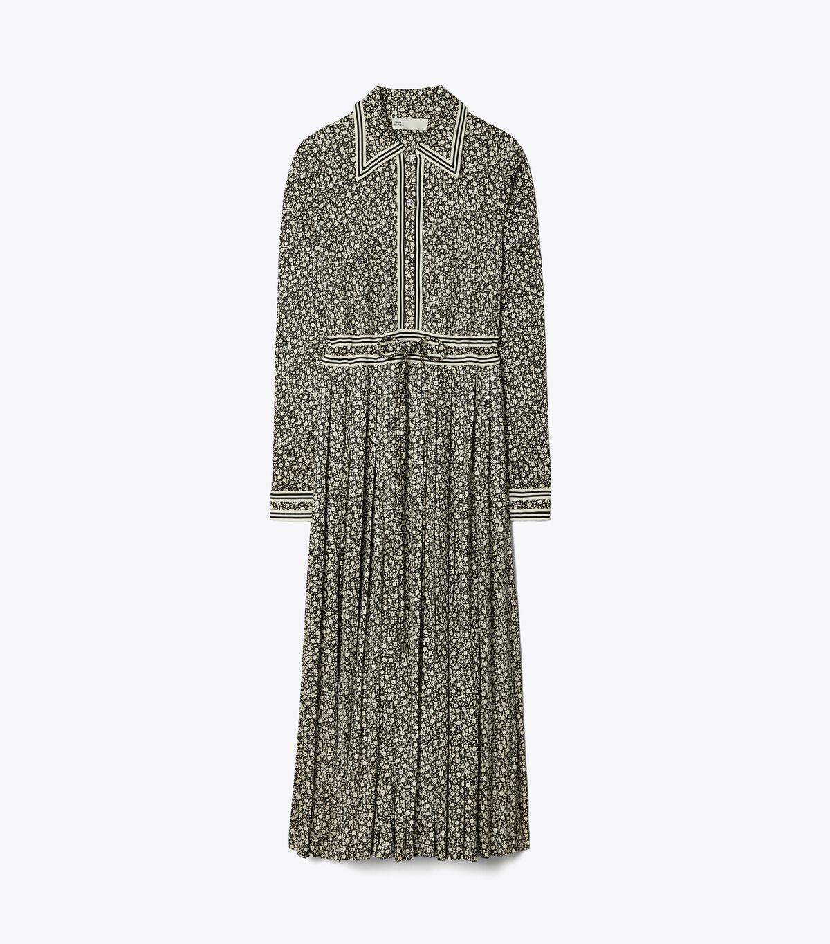tory burch ditsy floral knit shirtdress