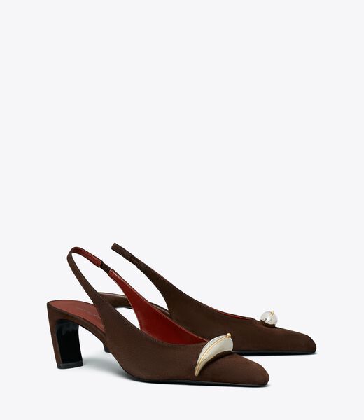 tory burch pierced slingback heel