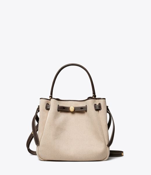 Romy Canvas Bucket Bag tory burch romy canvas bucket bag