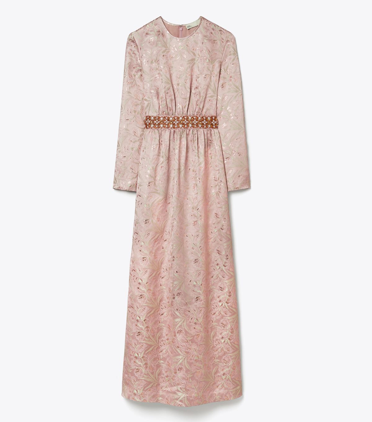 tory burch embellished jacquard dress
