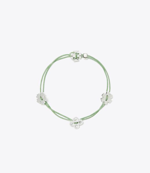 tory burch forget me not cord bracelet