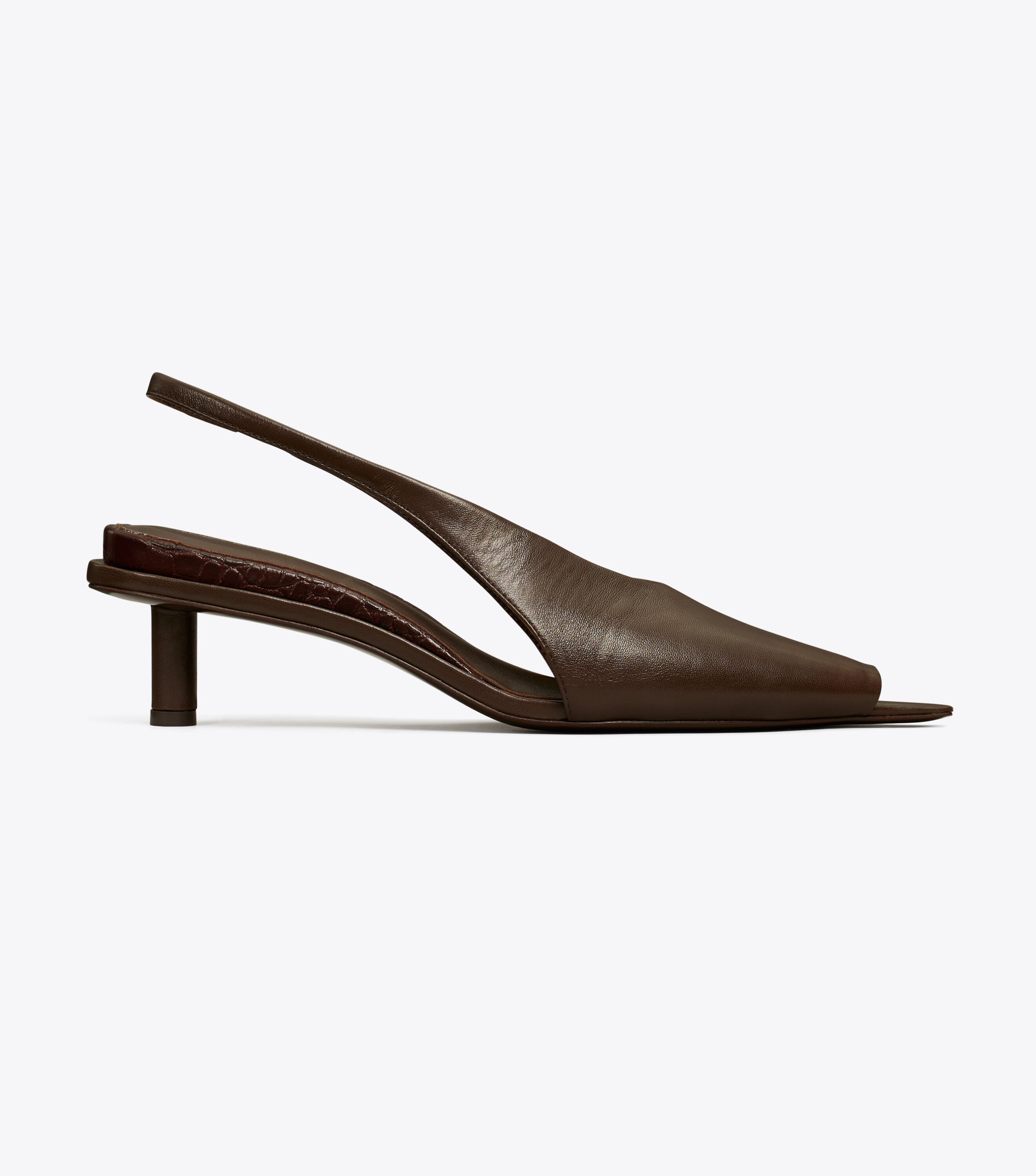 Open toe slingback sales