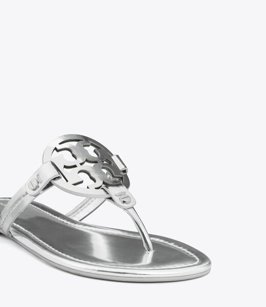 tory burch miller metallic sandal