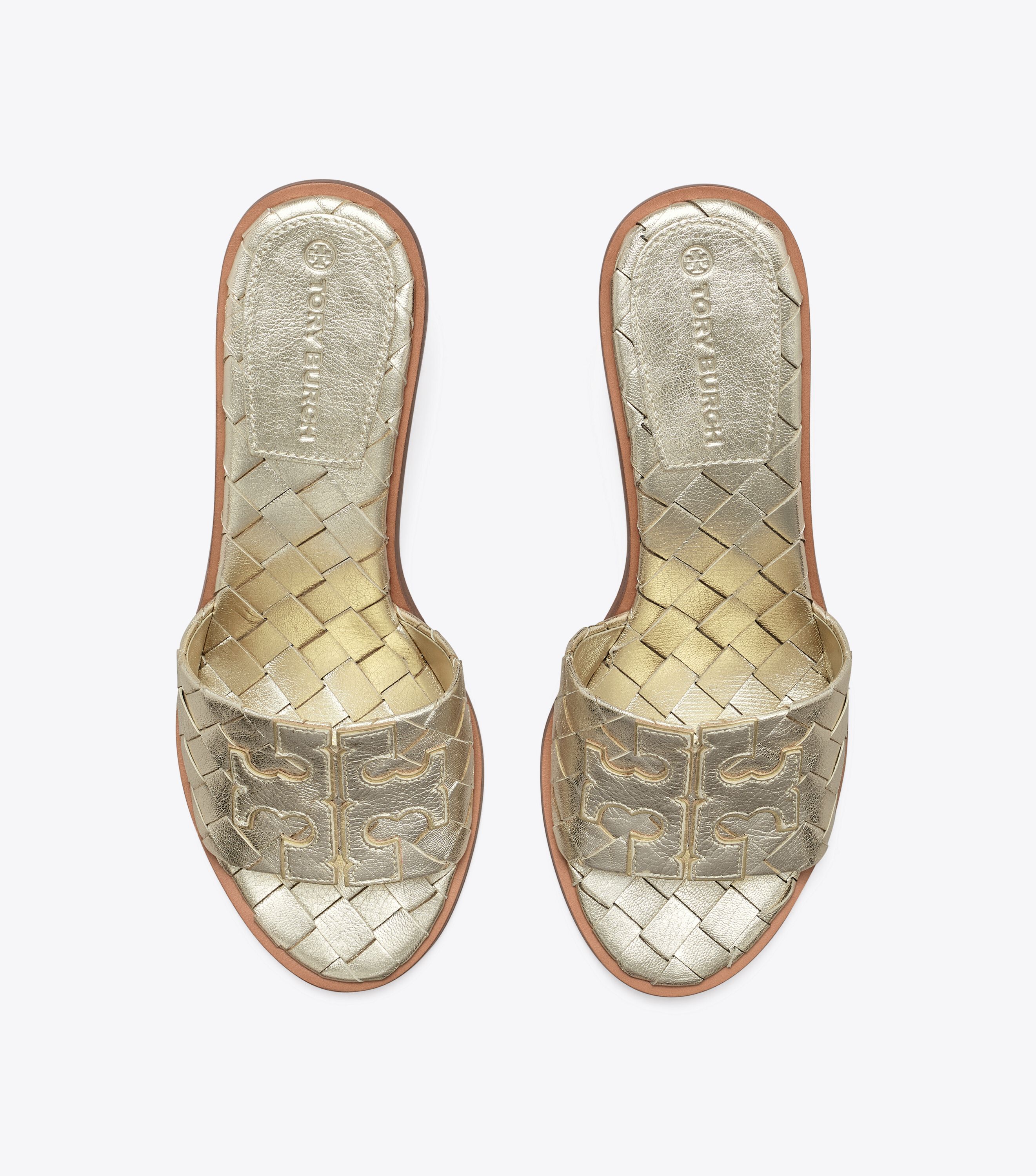 Tory burch cheap ines woven slide