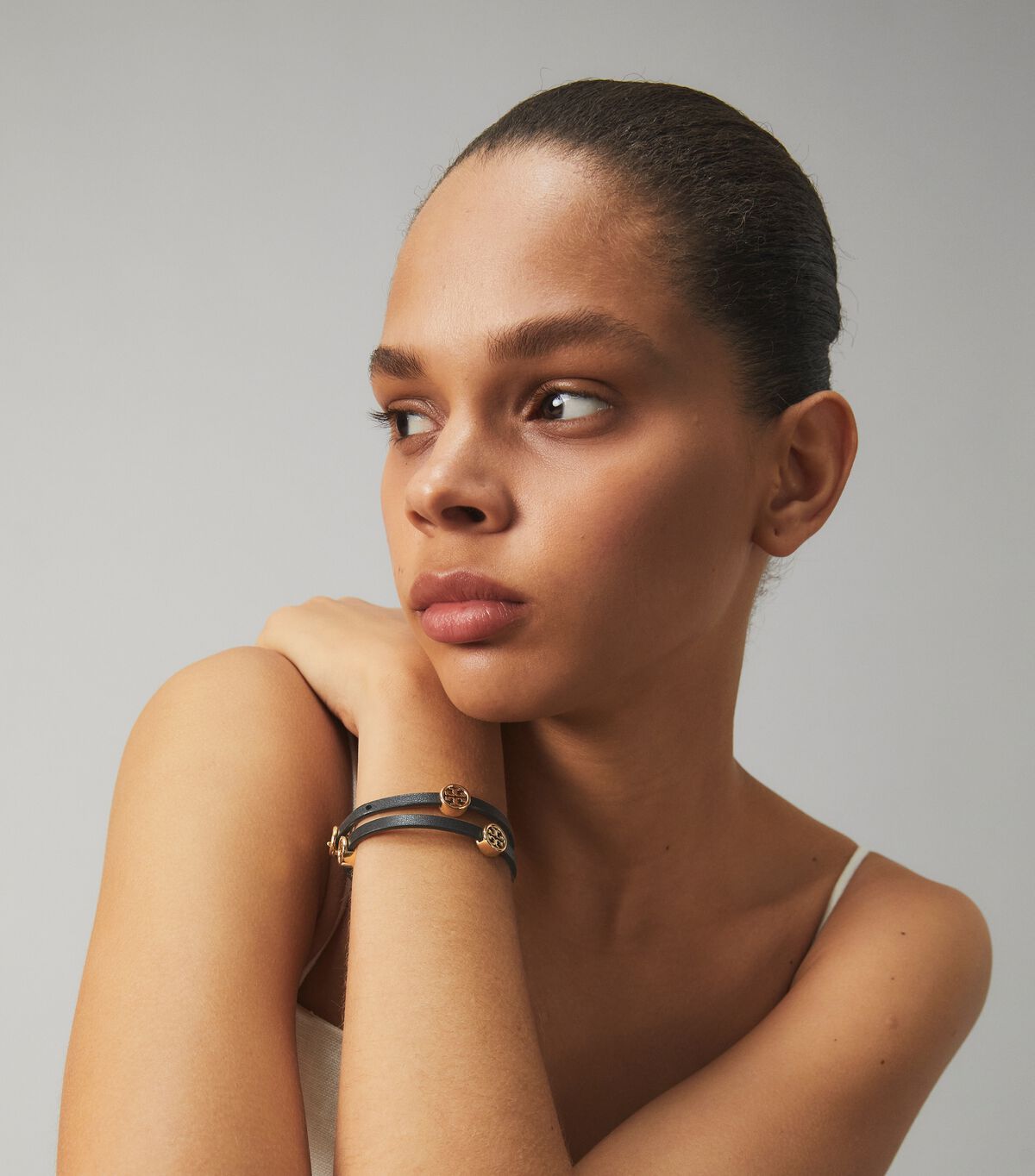 tory burch miller double wrap bracelet