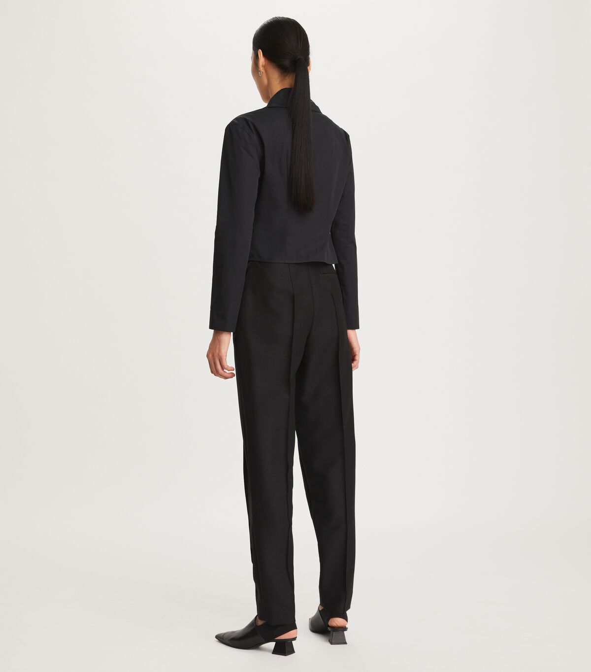 tory burch poplin wrap shirt