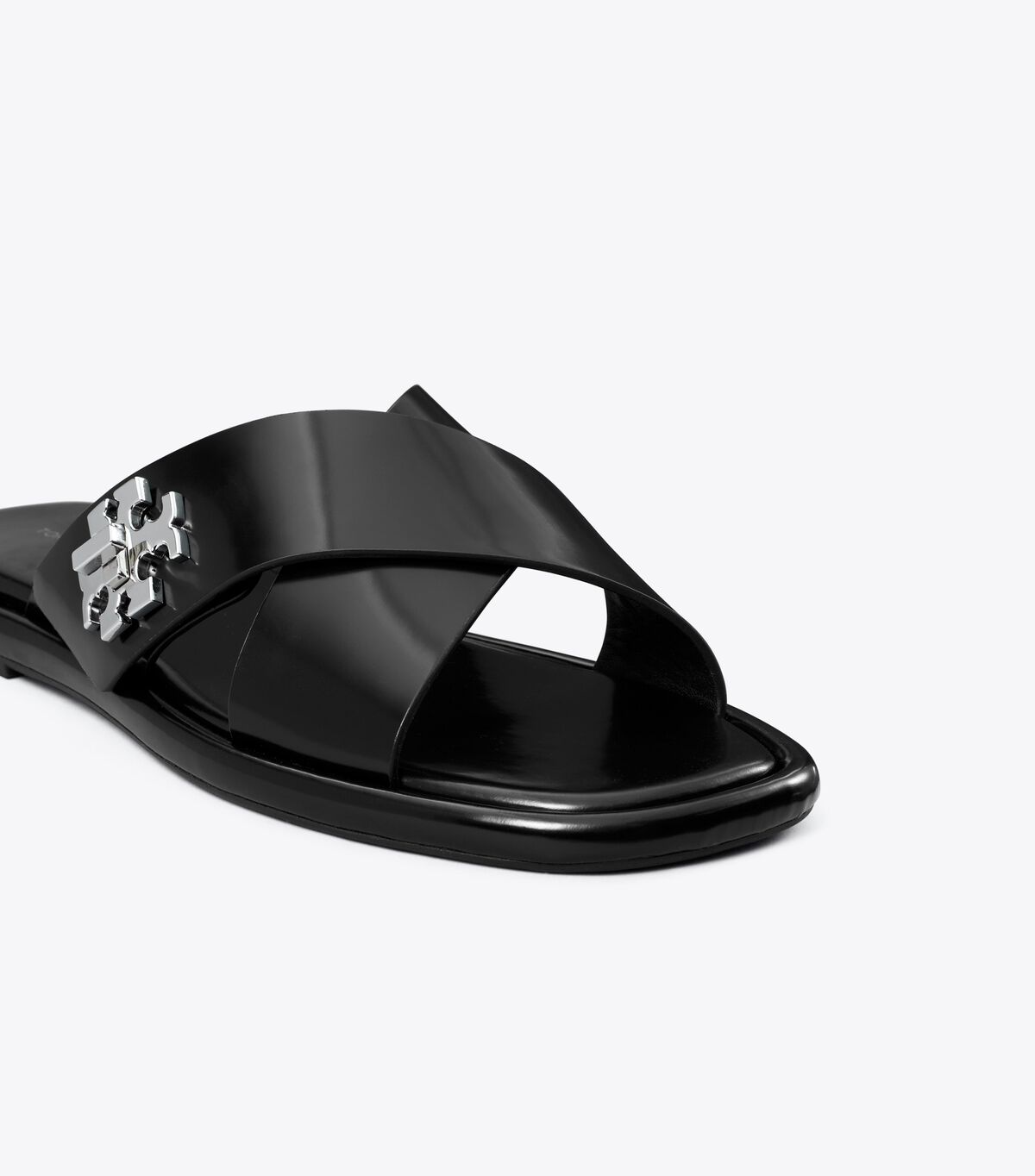 tory burch turnlock slide