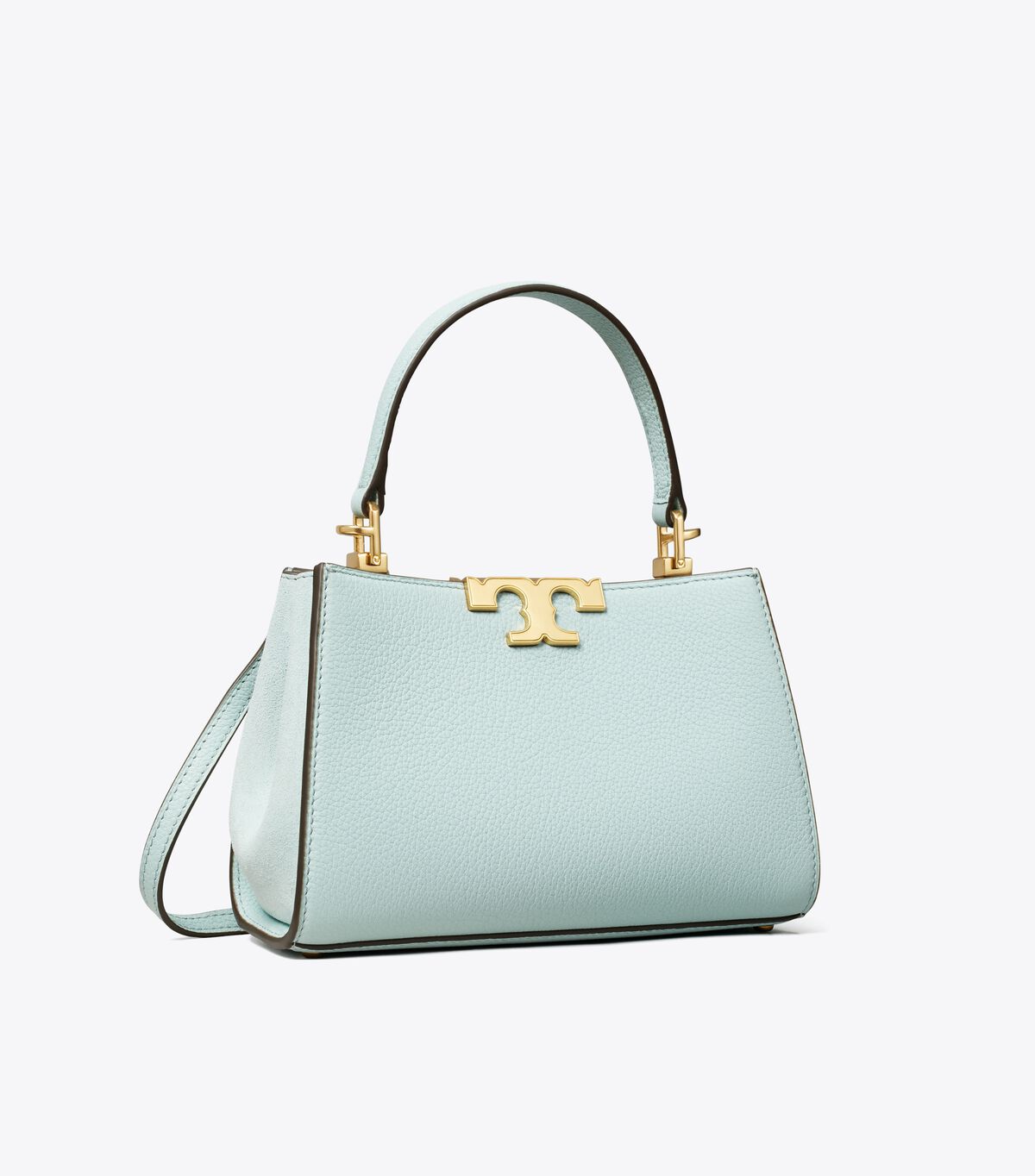tory burch mini eleanor pebbled satchel