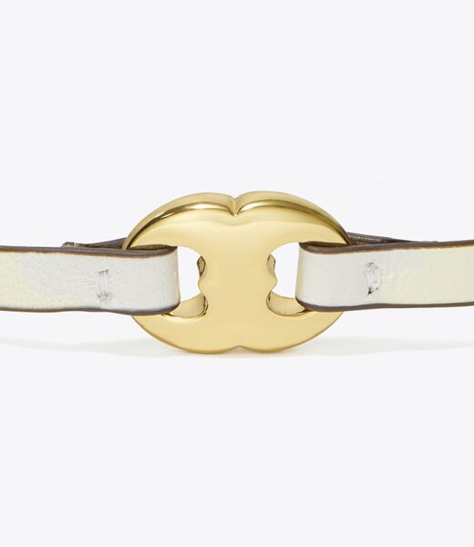 tory burch gemini leather bracelet