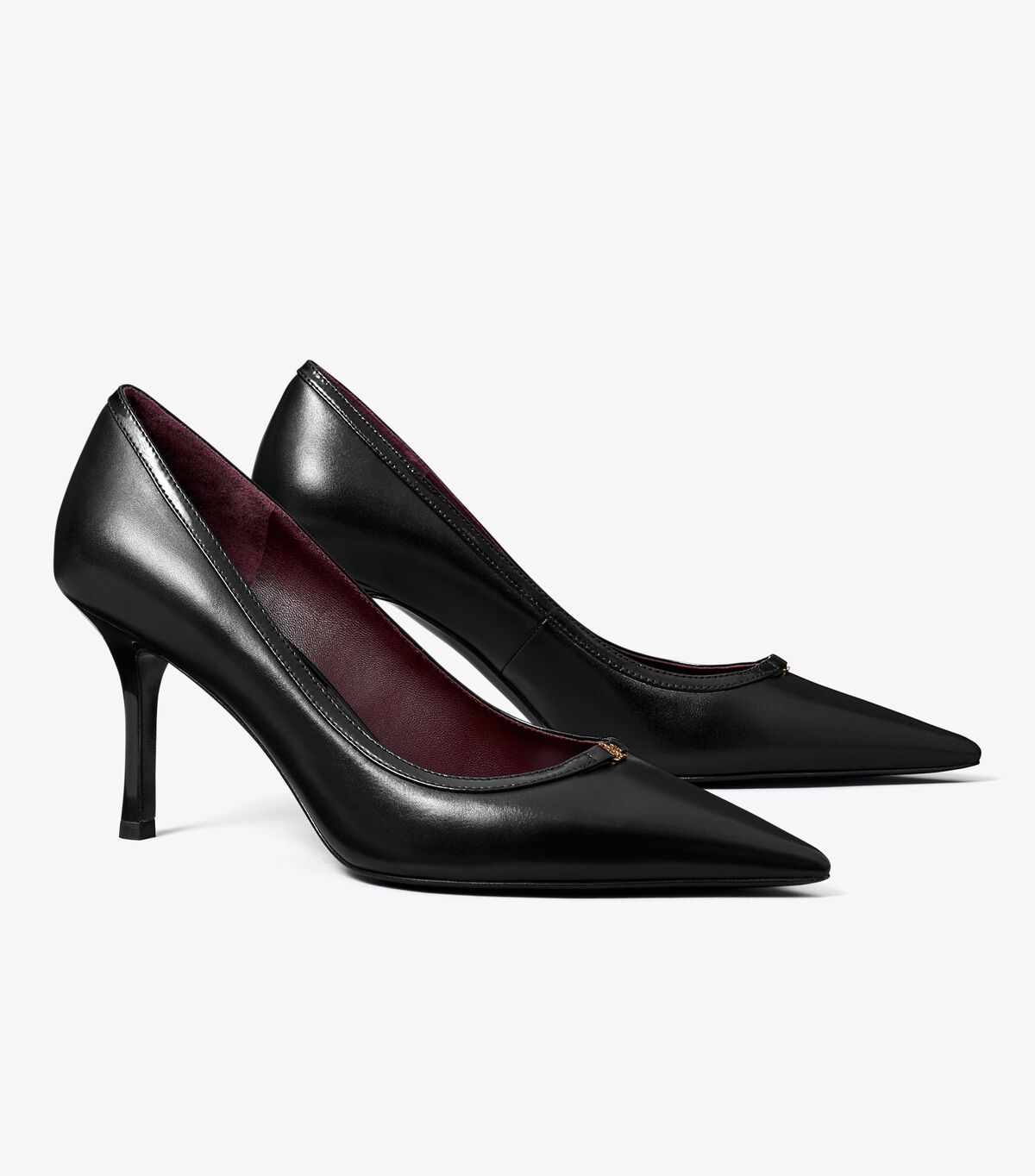 tory burch double t buckle pump