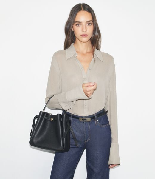 tory burch romy bucket bag