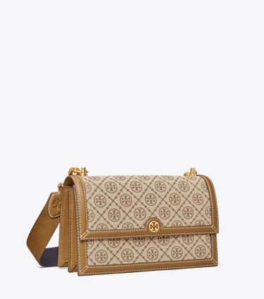 T Monogram Shoulder Bag