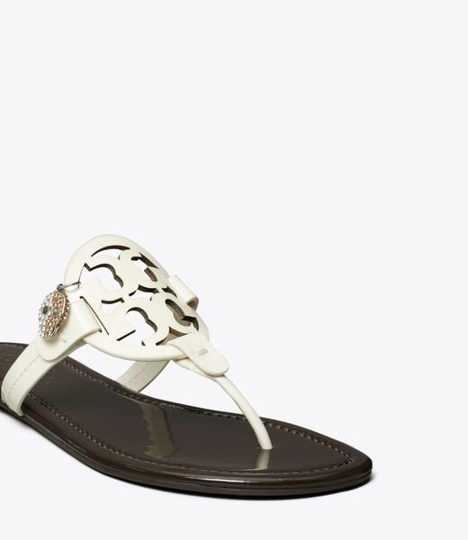 tory burch tb x bonbon miller patent charm sandal
