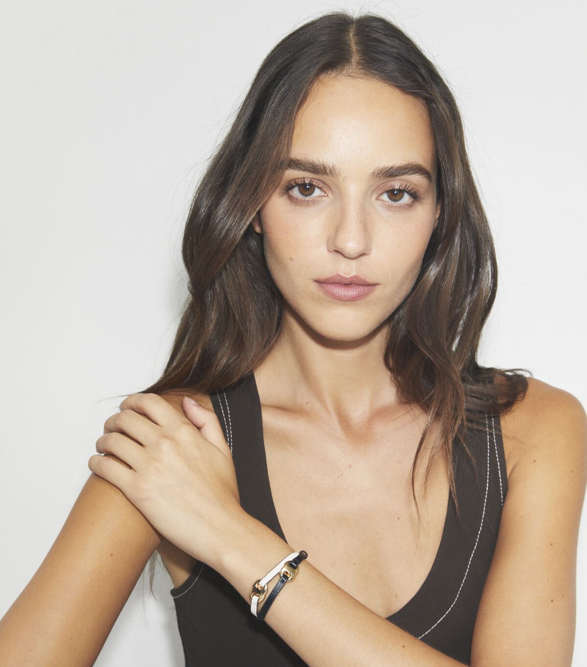 tory burch gemini leather bracelet