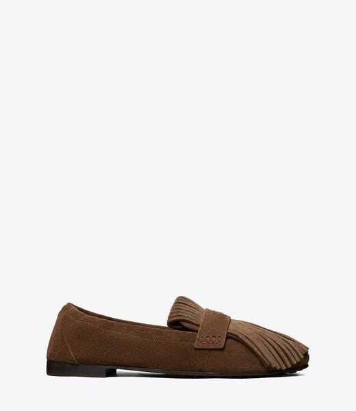 tory burch ballet fringe loafer