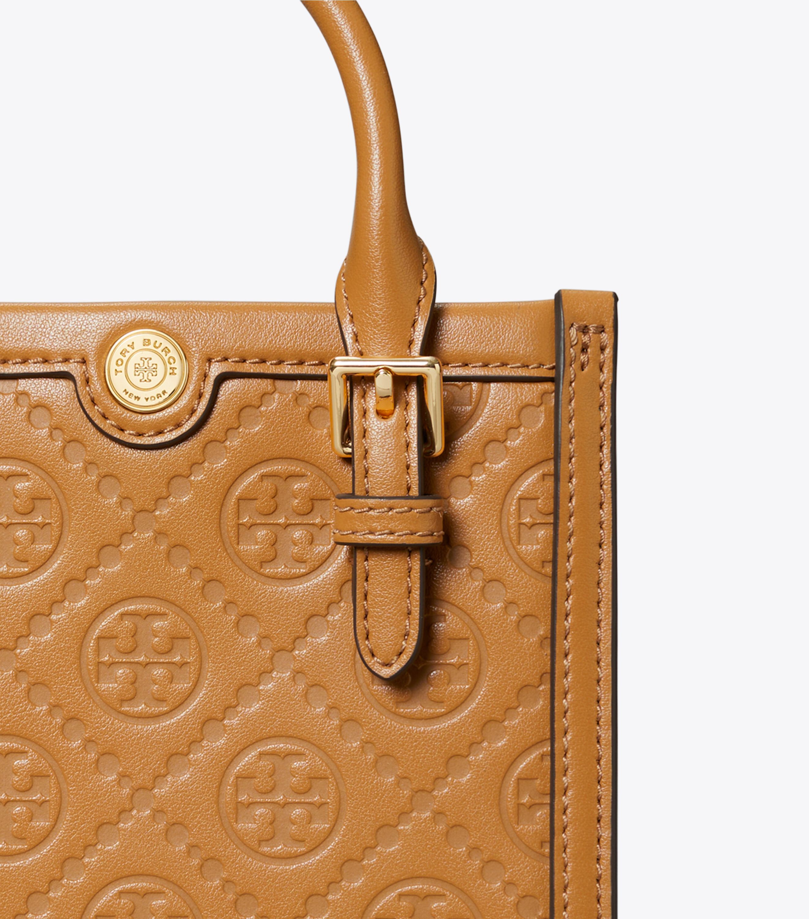 Everly leather tote tory burch top