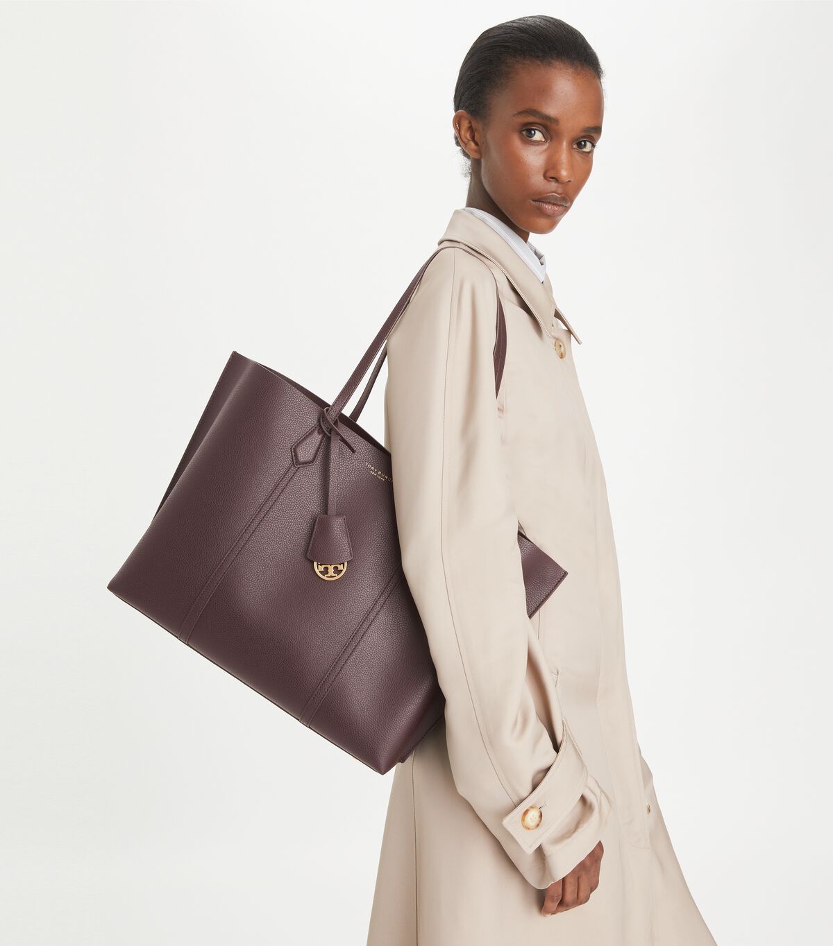 tory burch perry triple compartment tote