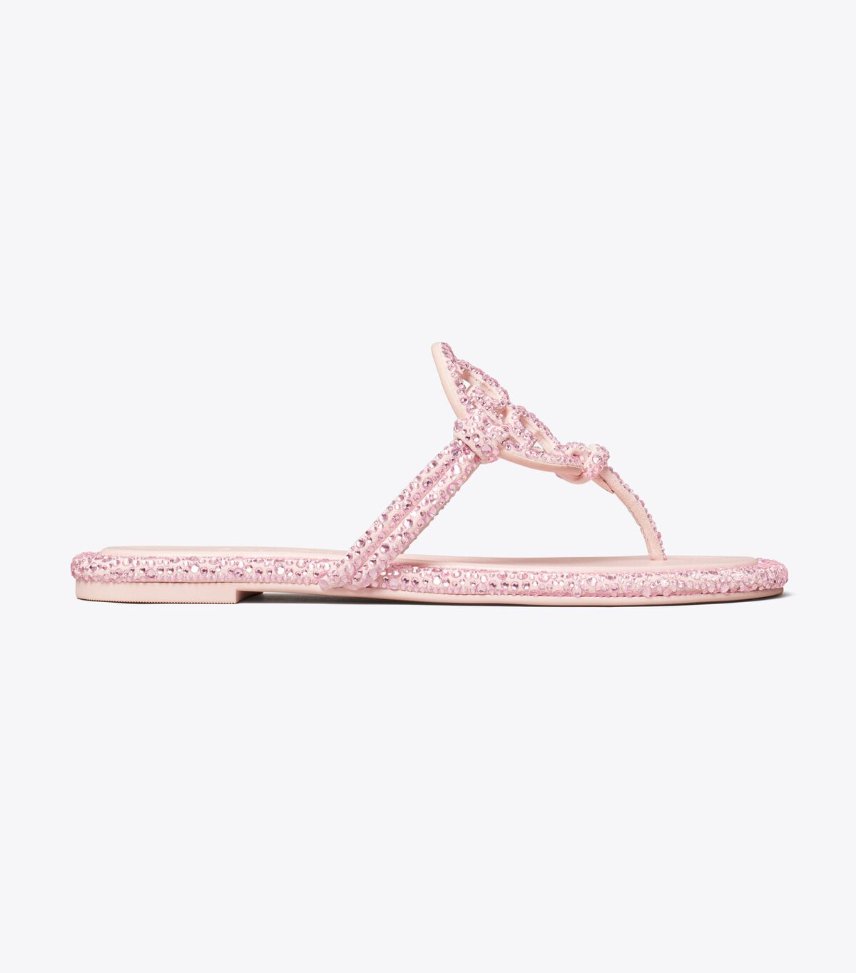 tory burch tb x bonbon miller knotted crystal sandal