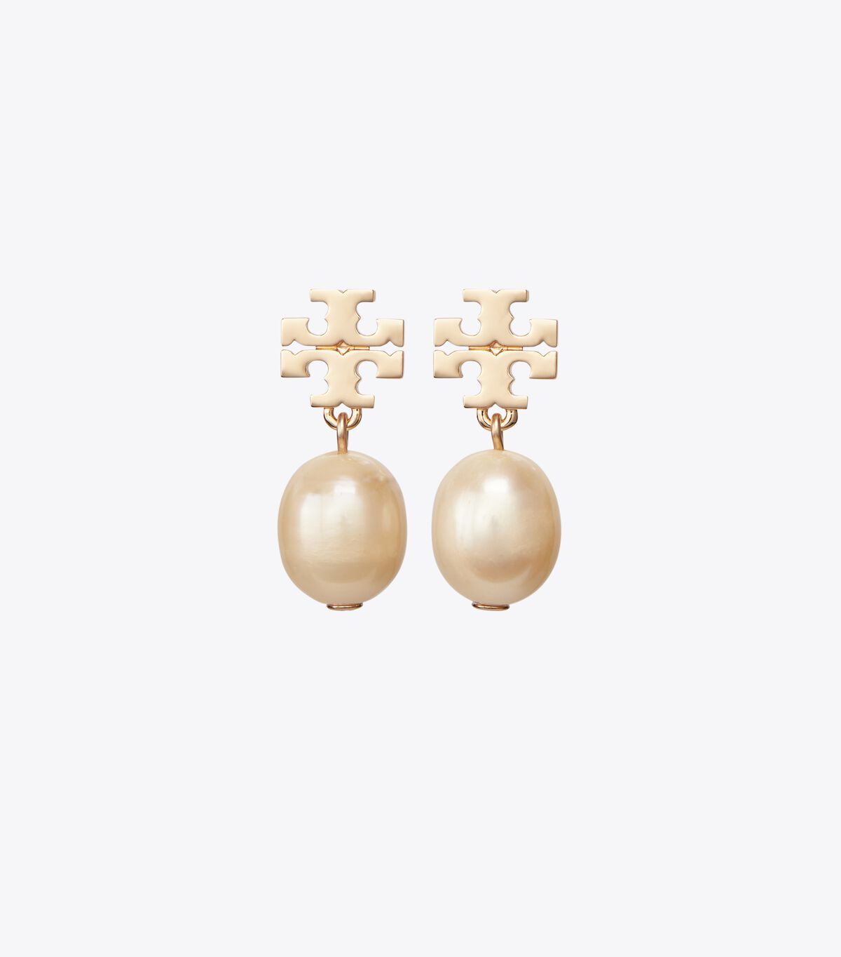 tory burch kira pearl drop earrings