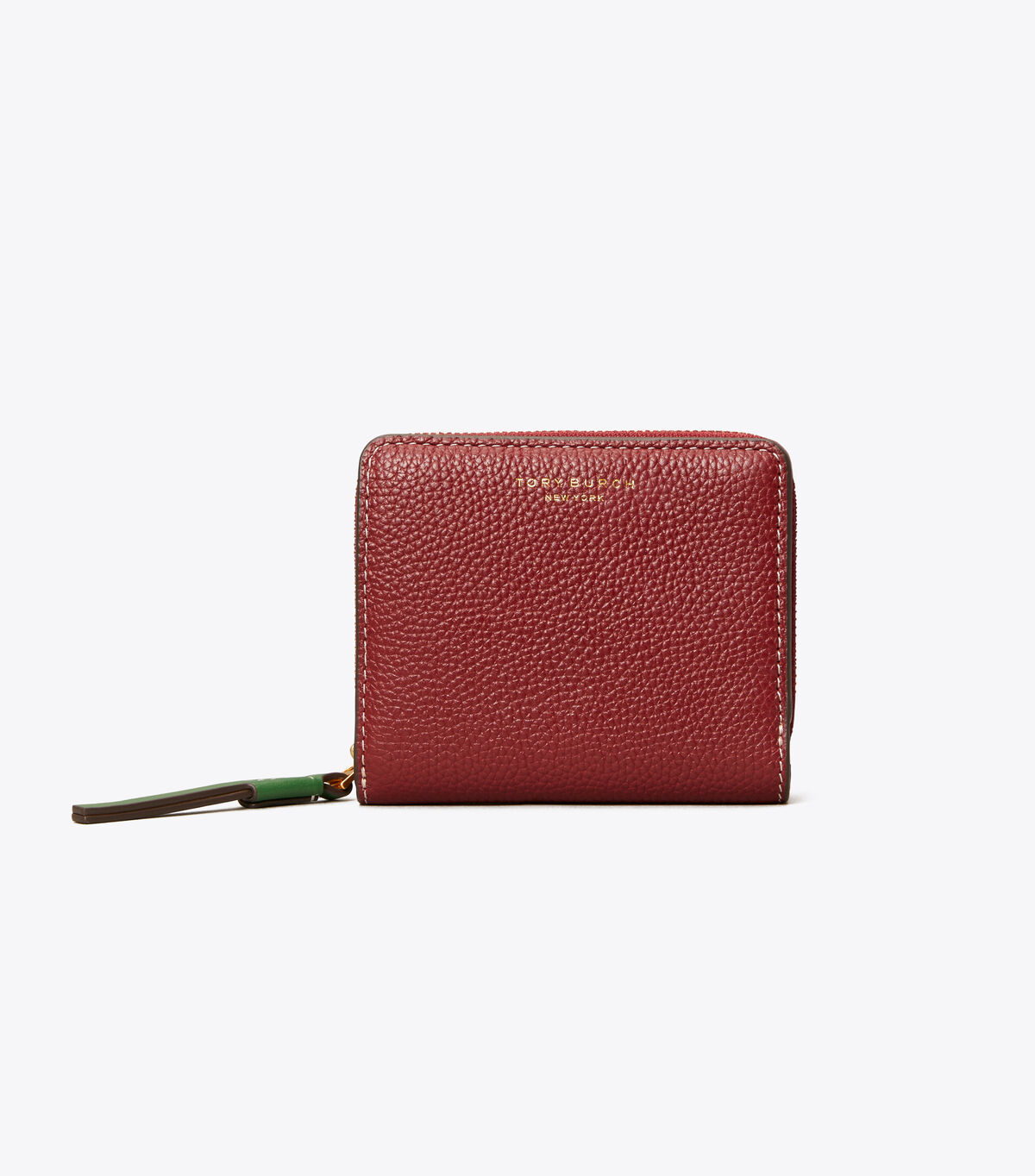 tory burch perry color block bi fold wallet