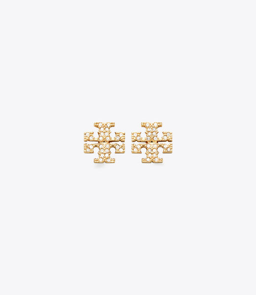 tory burch kira pave stud earring