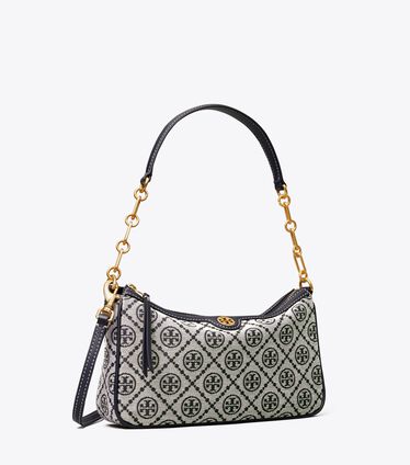 T Monogram Jacquard Studio Bag