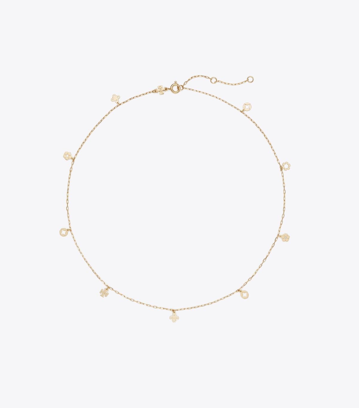 Forget Me Not Charm Necklace tory burch forget me not charm necklace