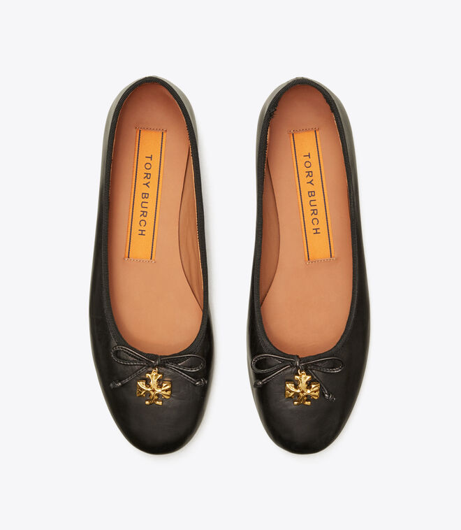 tory burch charm ballet flat