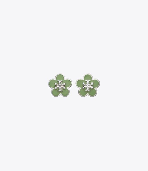 Kira Enamel Flower Stud Earring