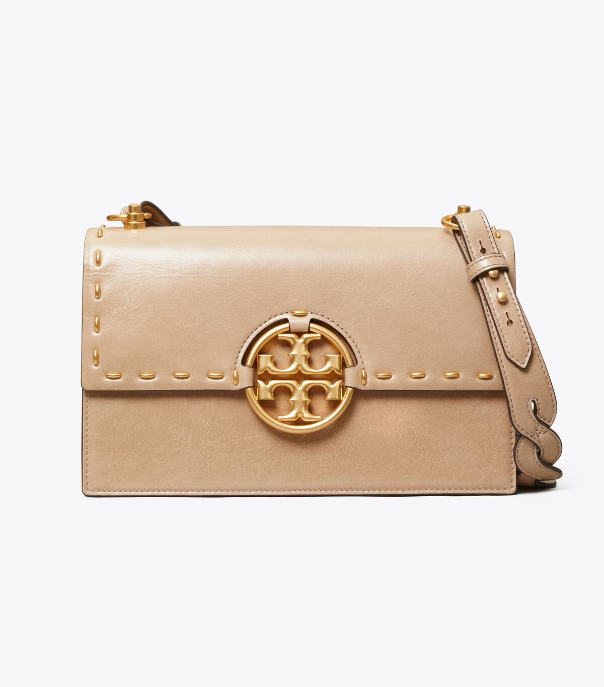 tory burch miller metal stitch shoulder bag