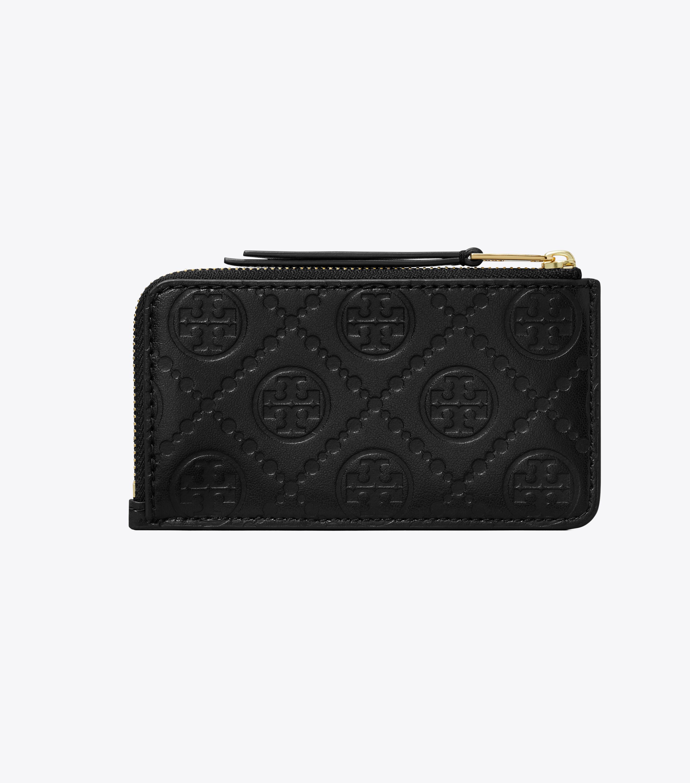 Tory Burch 正規品/送料関税込み T Monogram Zipper Card Wallet Tory Burch T Monogram Zip Card Case | Nordstrom
