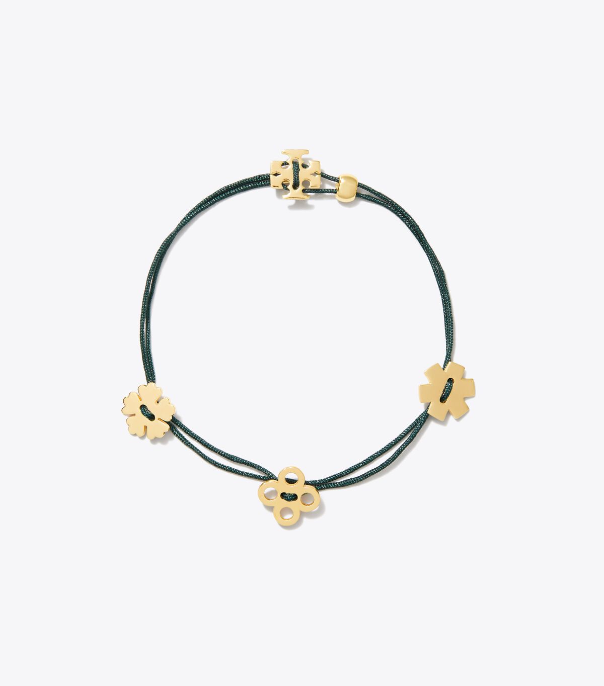 tory burch forget me not cord bracelet
