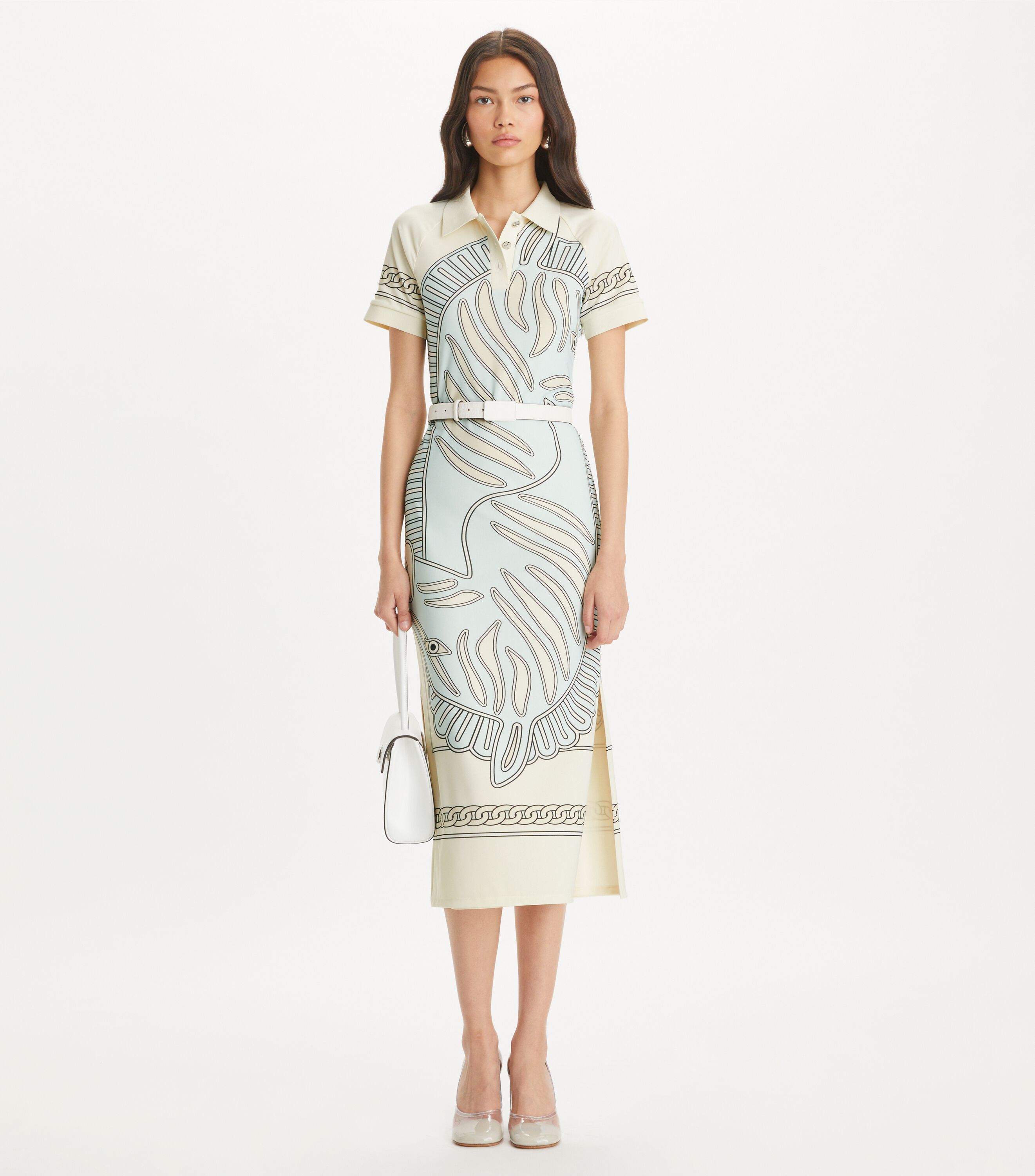 Tory burch printed dress on sale