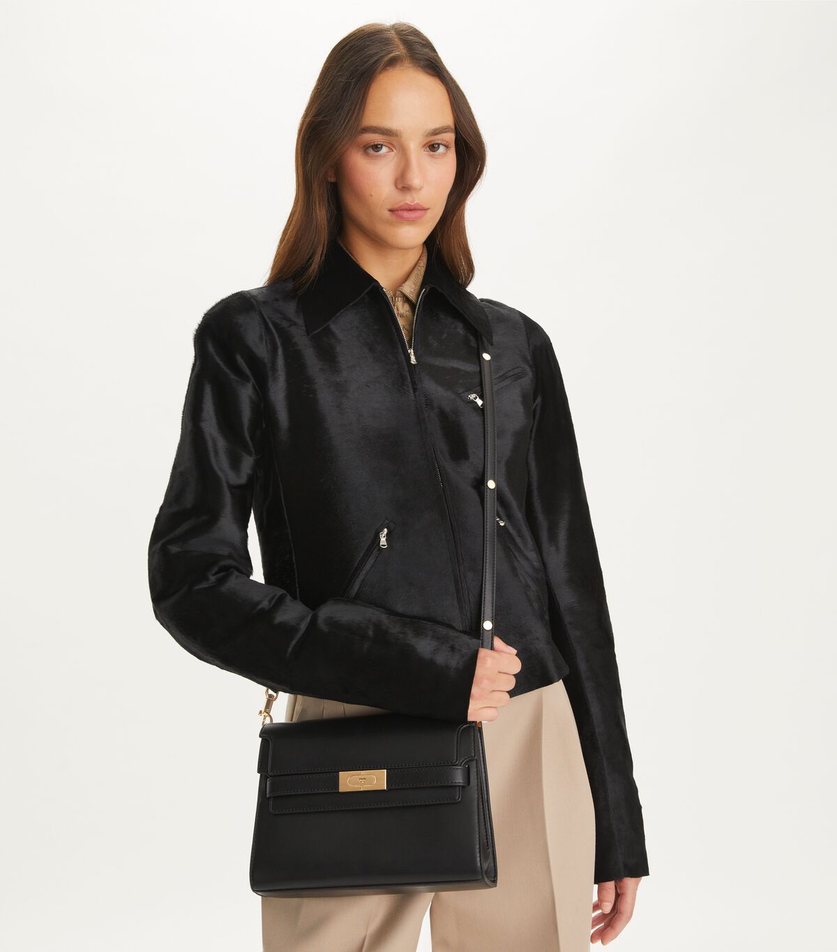 tory burch lee radziwill shoulder bag