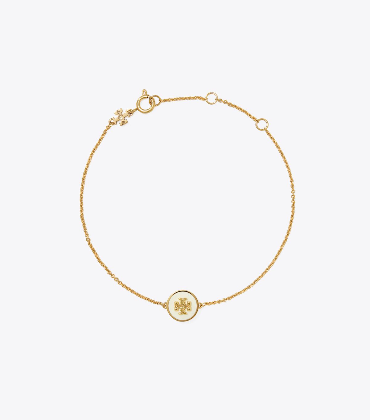 tory burch kira enamel chain bracelet
