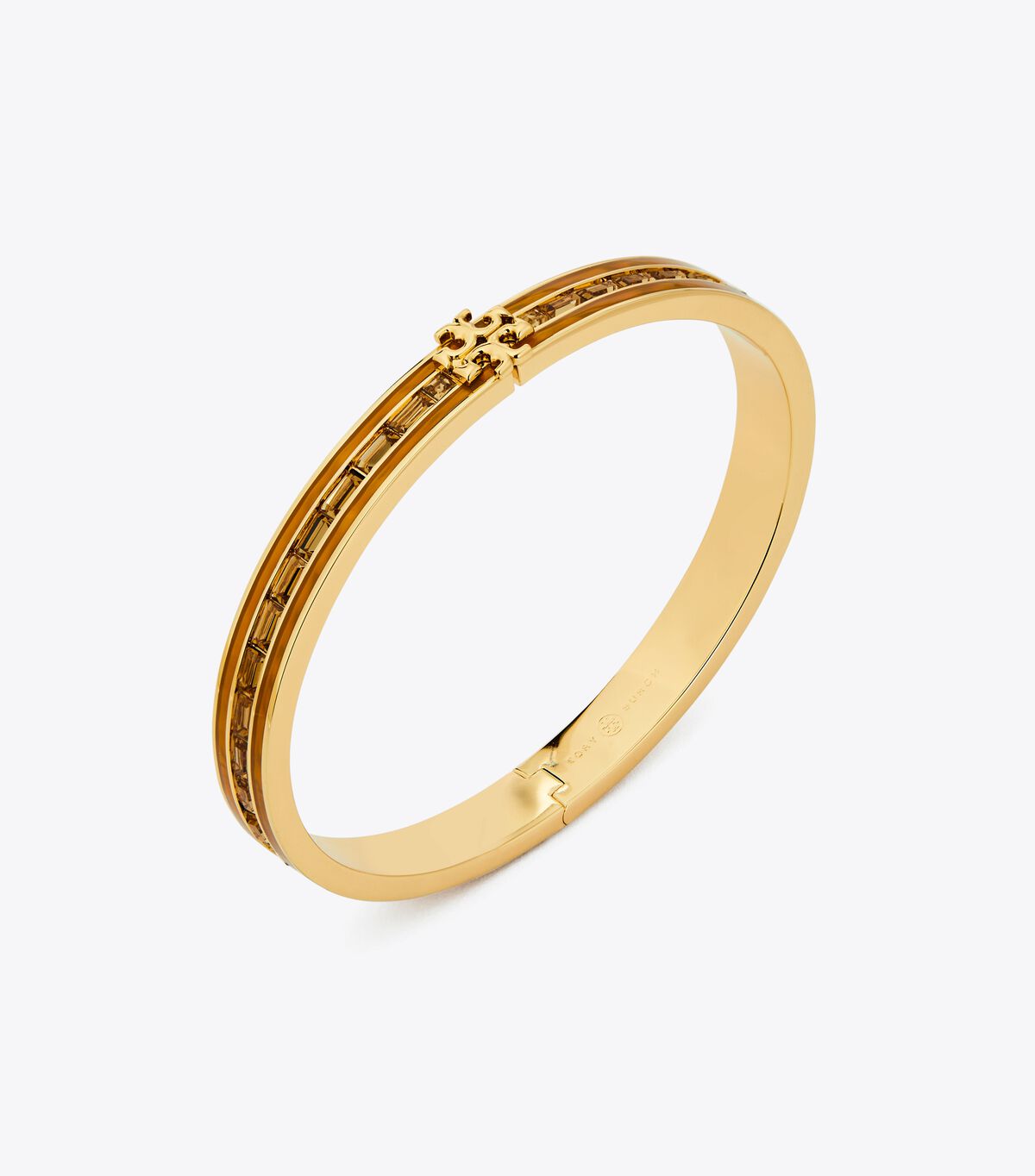 tory burch kira enamel pave bracelet 7mm
