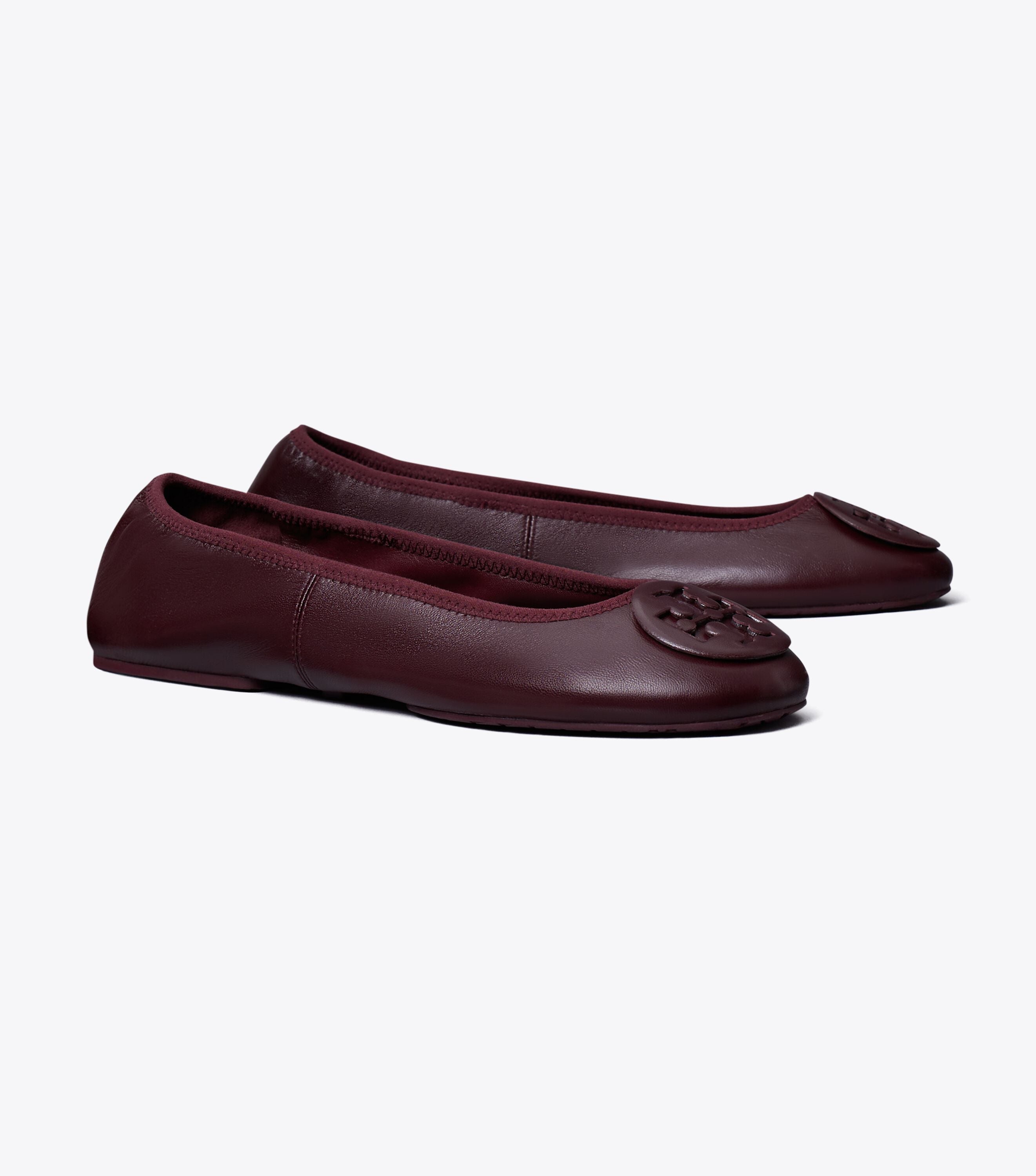 Reva Travel Ballet, Dark Carmine / Dark Carmine | Tory Burch UAE