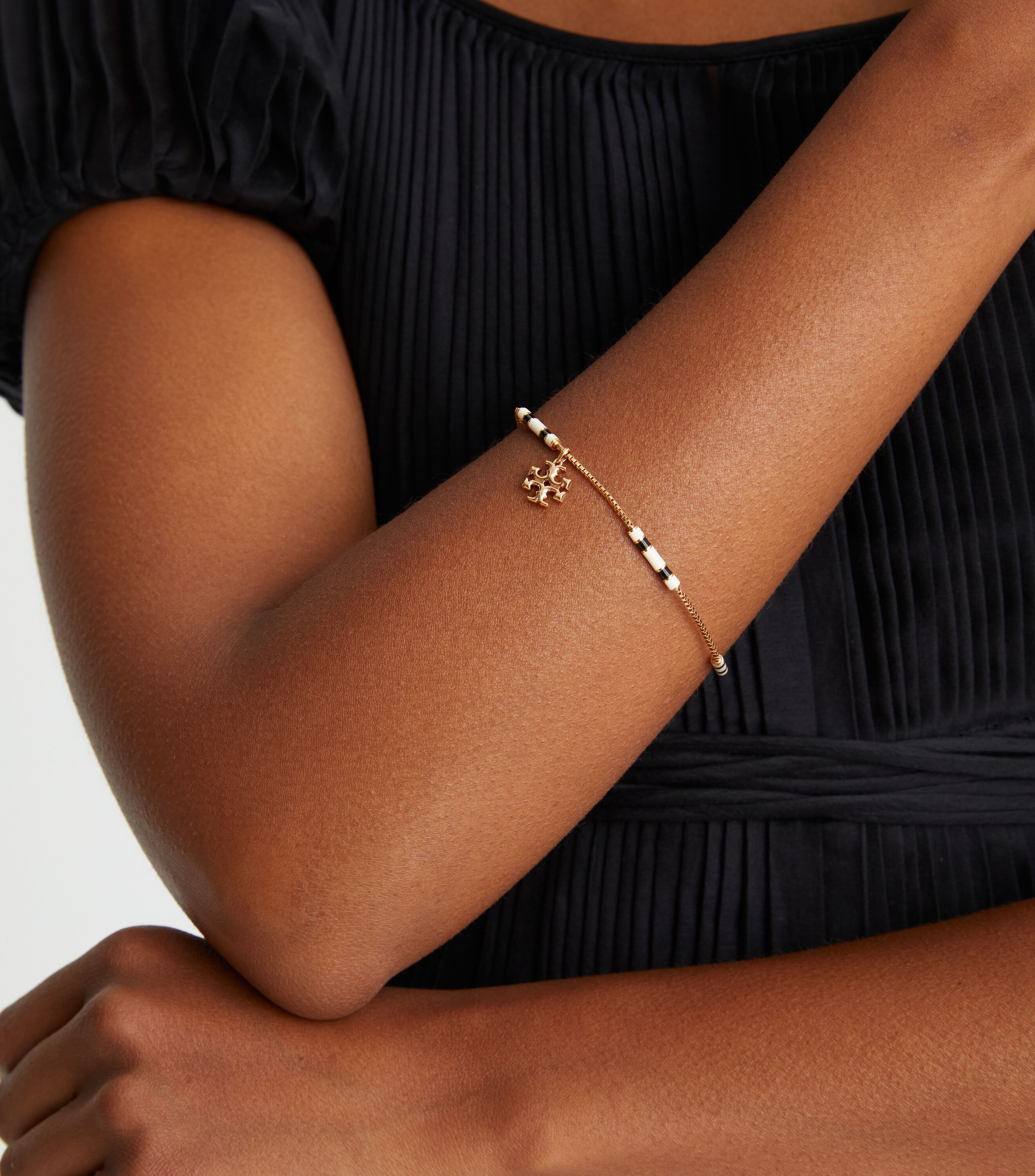 Kira Enamel Bar Bracelet