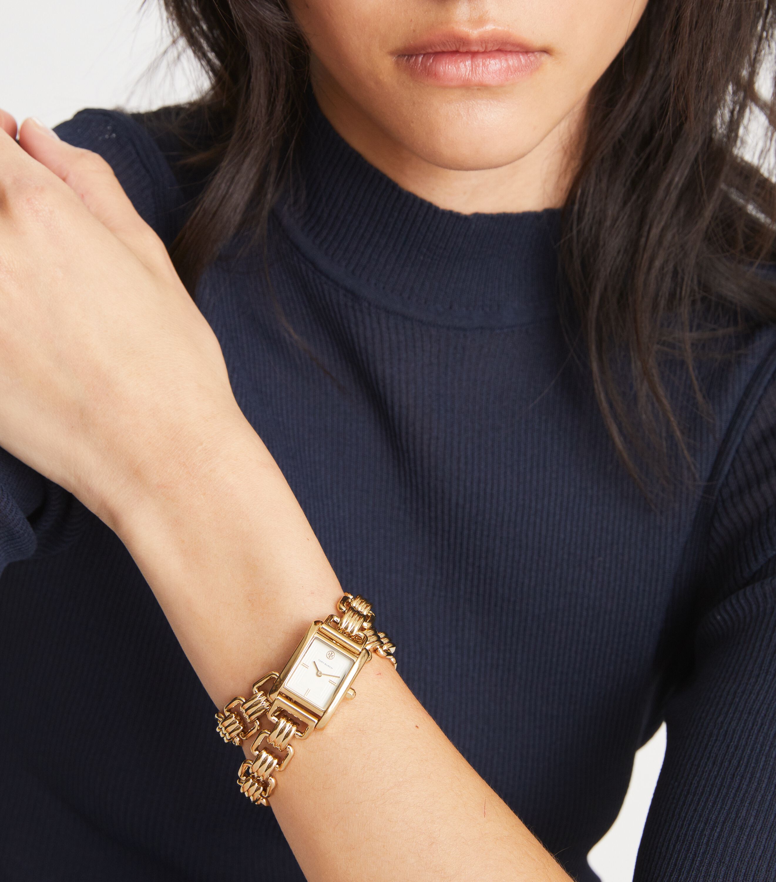 Tory burch double wrap watch outlet