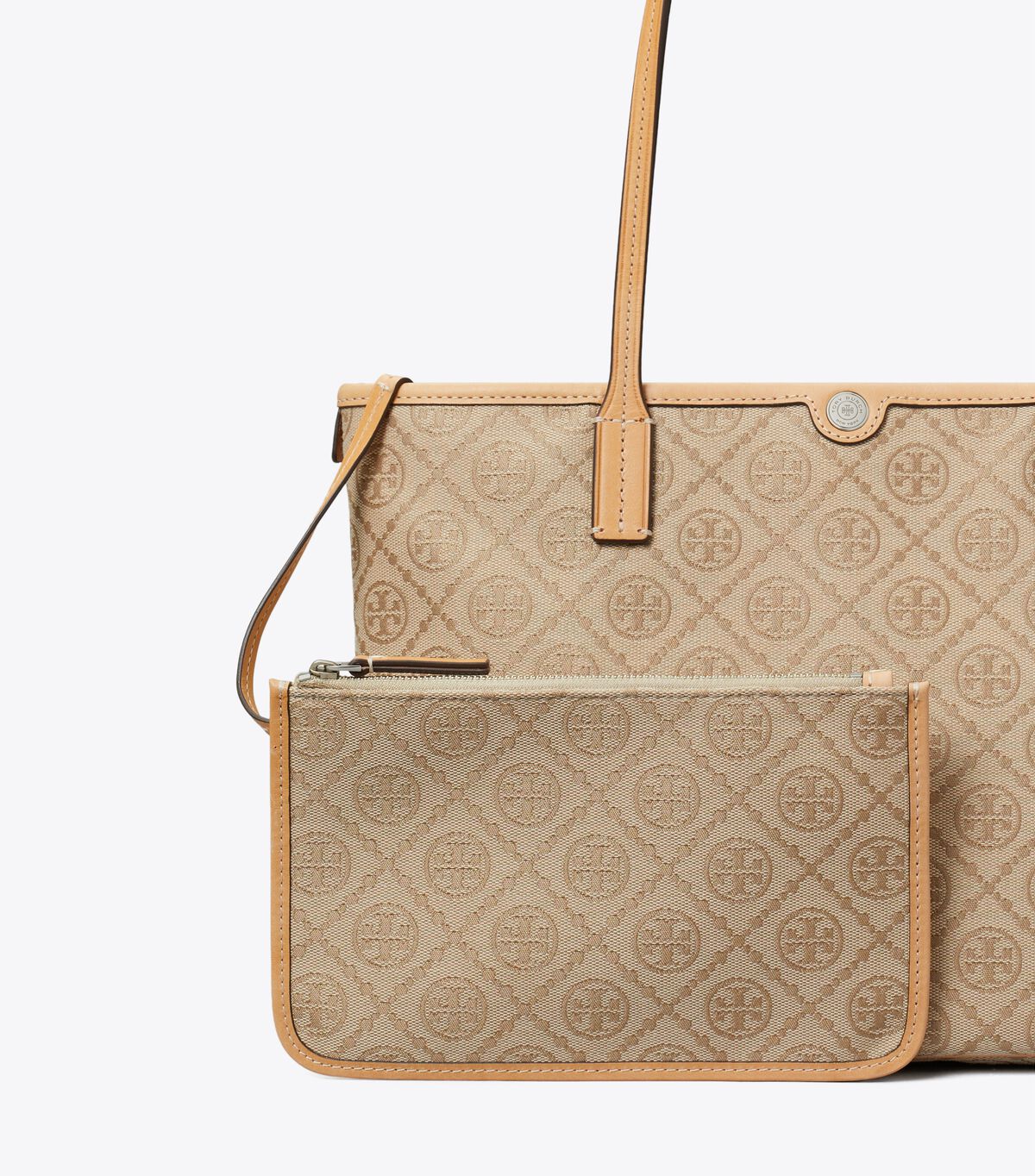 T Monogram Small Zip Tote tory burch t monogram small zip tote