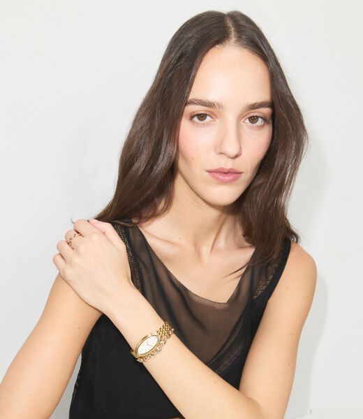 tory burch elongated oval watch