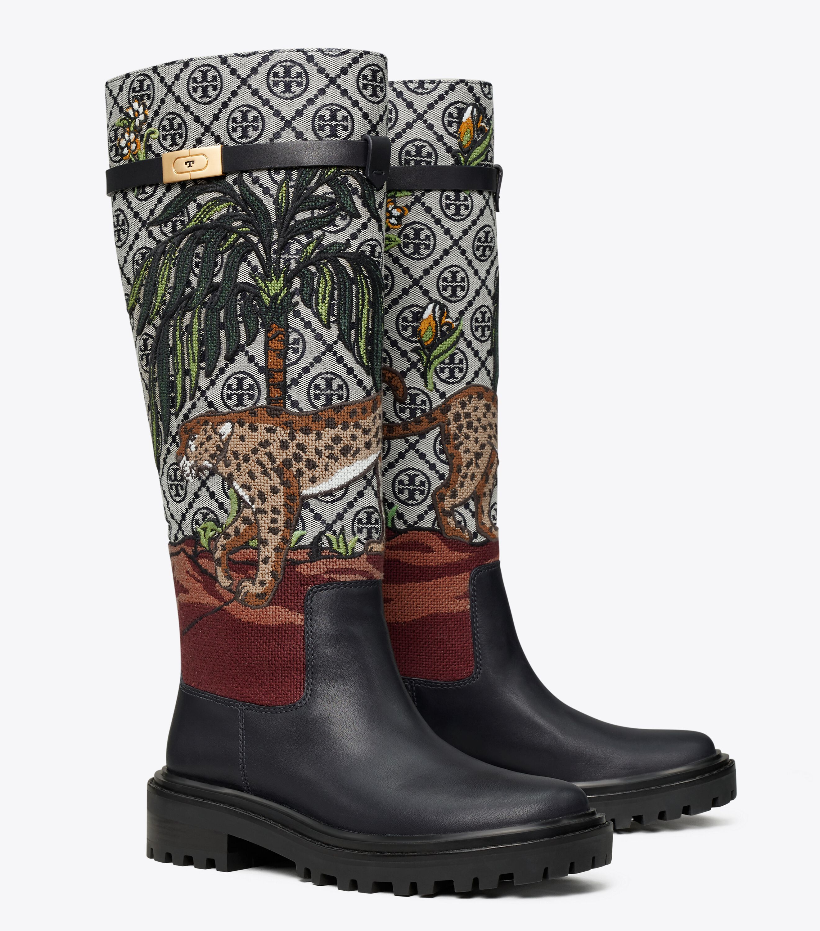 Tory burch cheap embroidered shoes