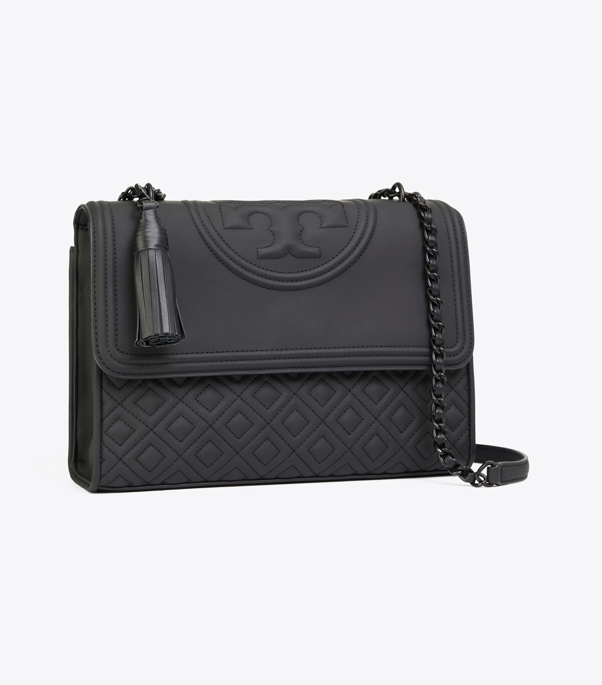 FLEMING MATTE CONVERTIBLE SHOULDER BAG | 001 | Shoulder Bags